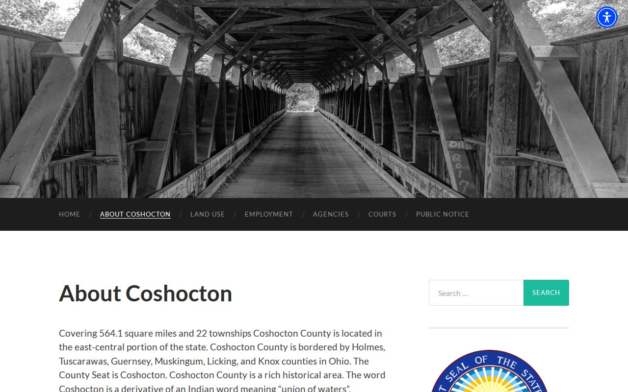 Coshocton court docket local county context